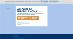 Desktop Screenshot of euromelanoma.org