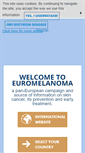 Mobile Screenshot of euromelanoma.org